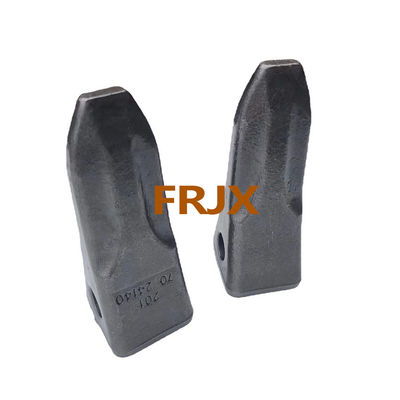 Präzisionsguss Minibagger Eimer Zähne verlorene Wachs Guss OEM Standard 1u3352 Gelb Schwarz Farbe
